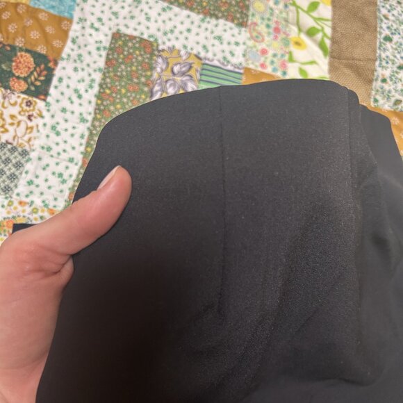 TEN by Aritzia Black Staight Leg Ponte Legging Trouser - Picture 8 of 8